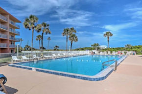 Oceanfront Cocoa Beach Condo with View Walk to Pier